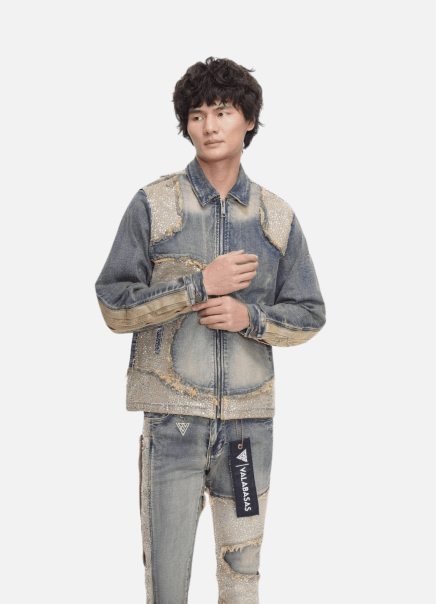 Renegade Mens Jacket Blue Wash - Valabasas