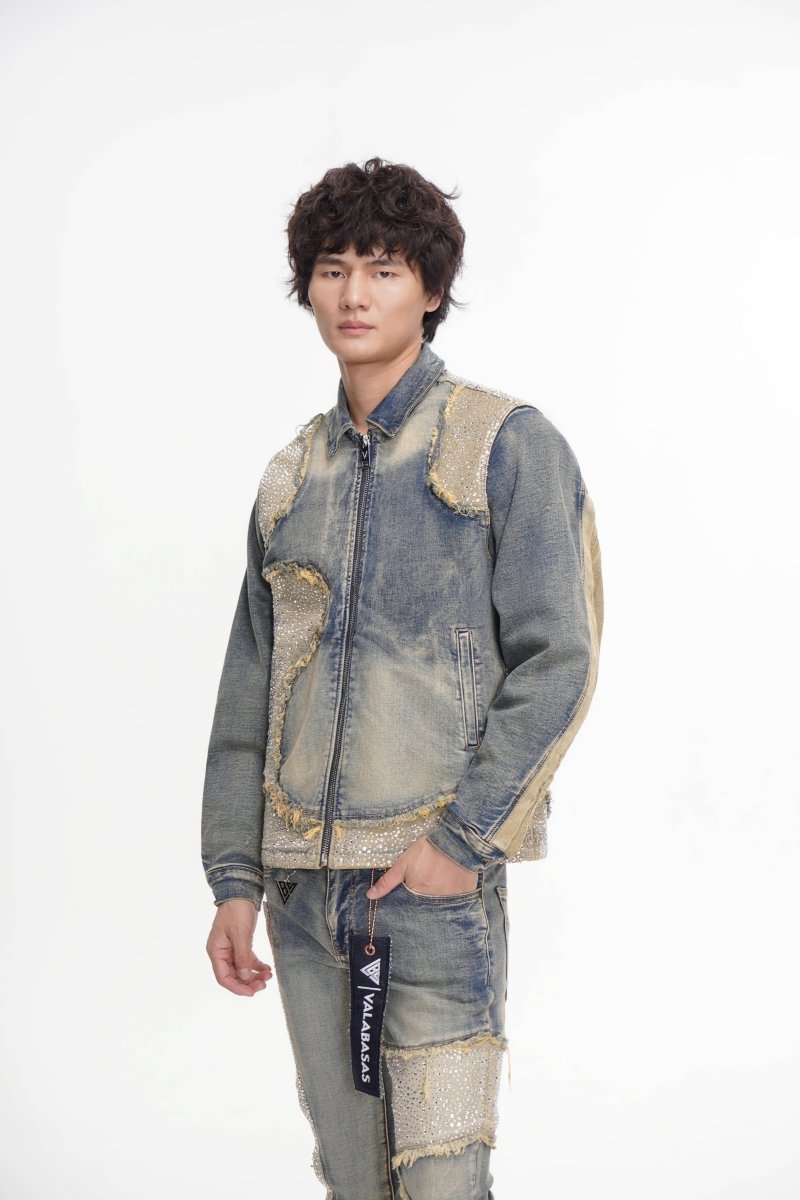 Renegade Mens Jacket Blue Wash - Valabasas