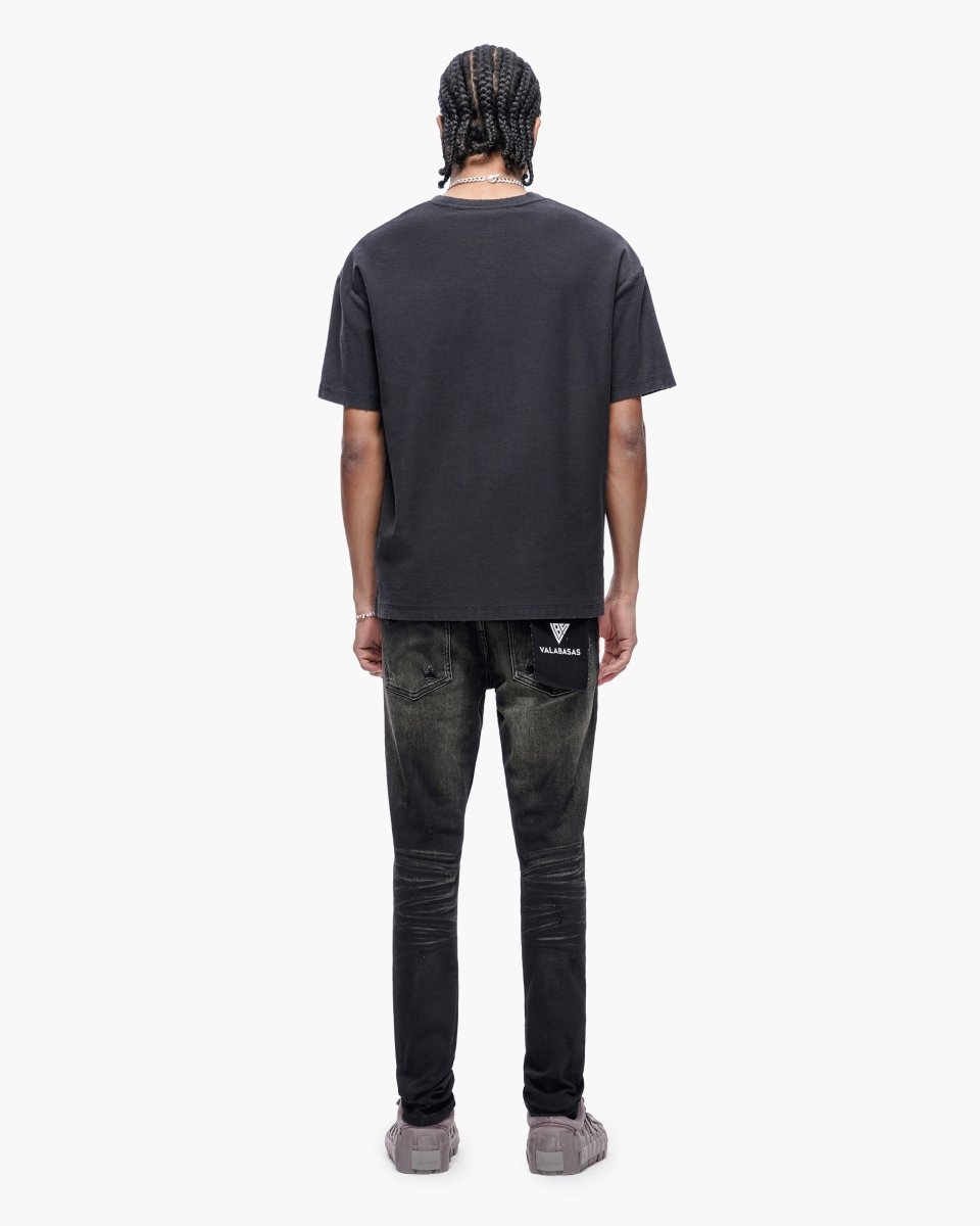 Repair Black Wash Skinny - Valabasas