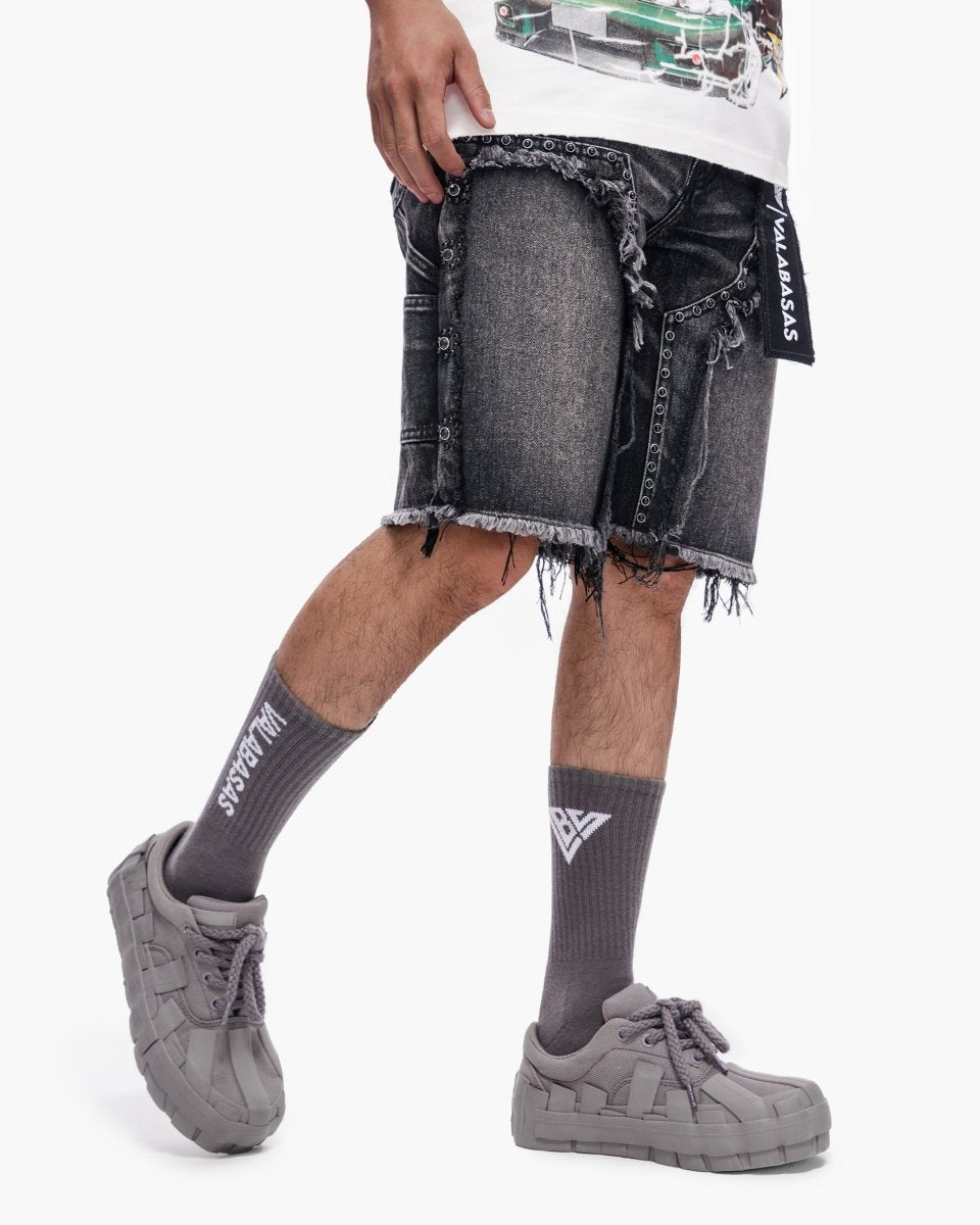 Resident Jorts Grey Wash - Valabasas