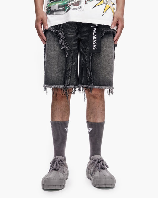 Resident Jorts Grey Wash - Valabasas