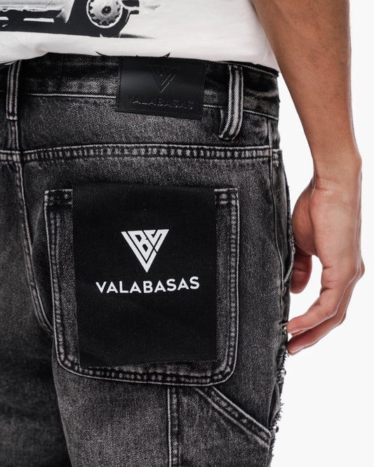 Resident Jorts Grey Wash - Valabasas