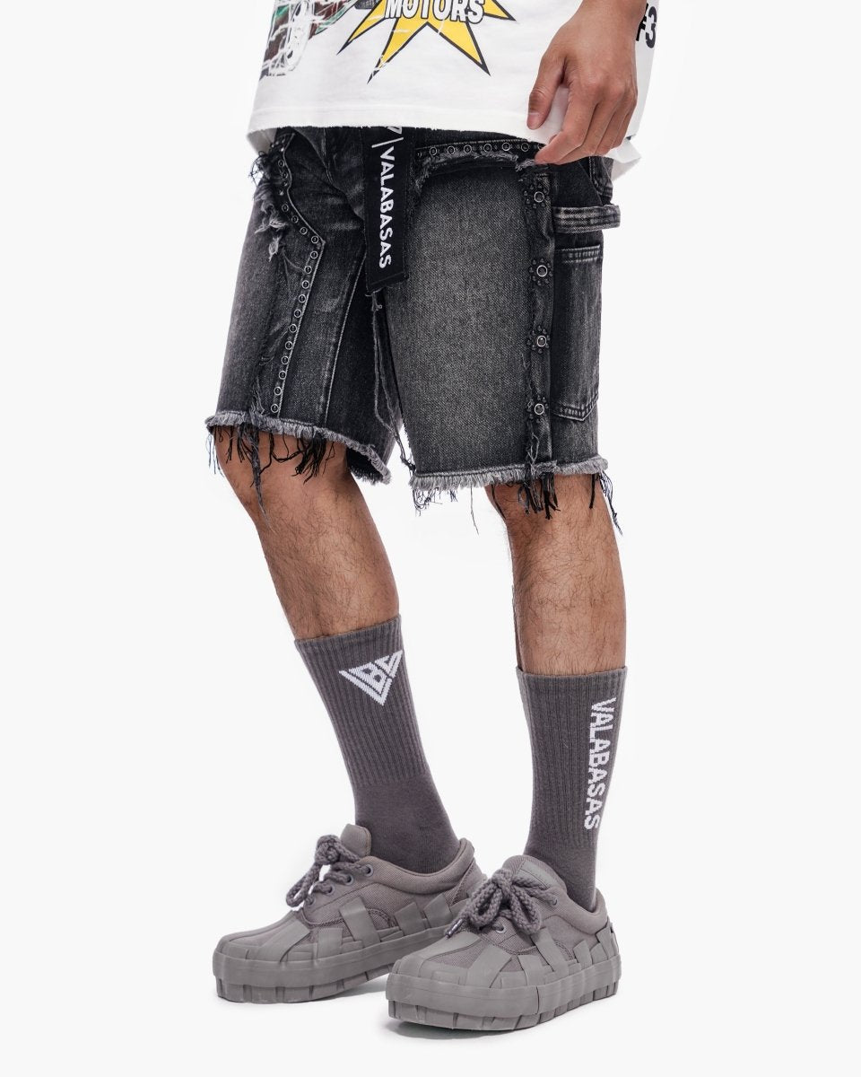 Resident Jorts Grey Wash - Valabasas