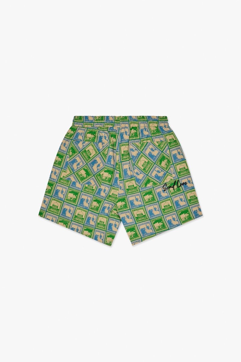 Resist Shorts Green - Valabasas