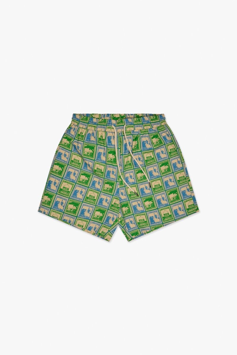 Resist Shorts Green - Valabasas