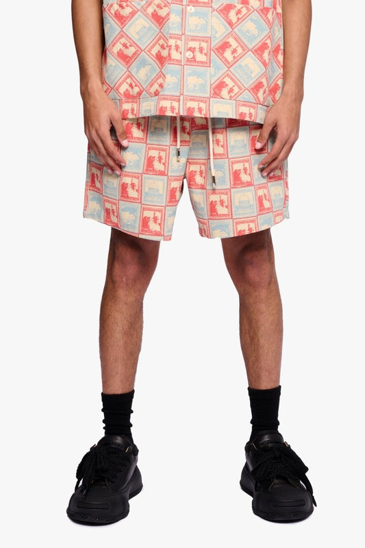 Resist Shorts Red - Valabasas