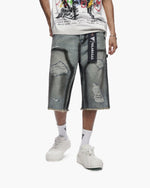 Revolt Dirty Lt. Blue Jorts