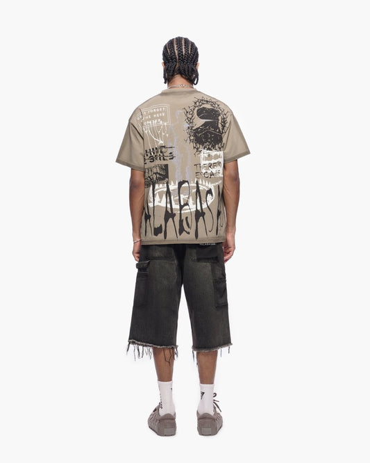 Revolt Jorts Dirty Grey - Valabasas