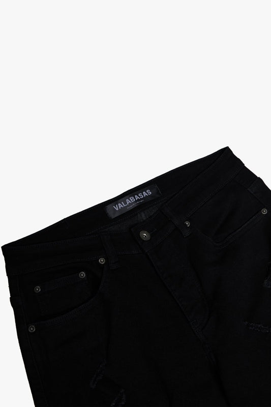 "RIFT" BAGGY DEMIN JEAN BLACK - Valabasas