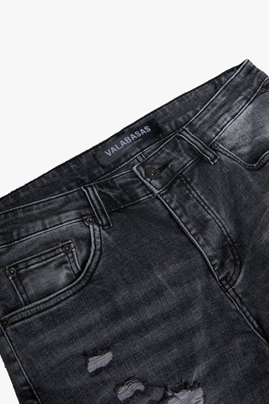 "RIFT" BAGGY DEMIN JEAN GREY - Valabasas