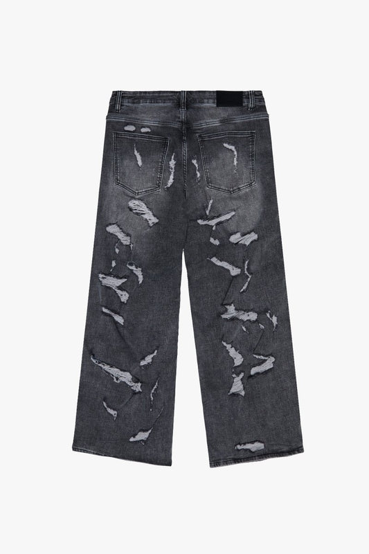 "RIFT" BAGGY DEMIN JEAN GREY - Valabasas