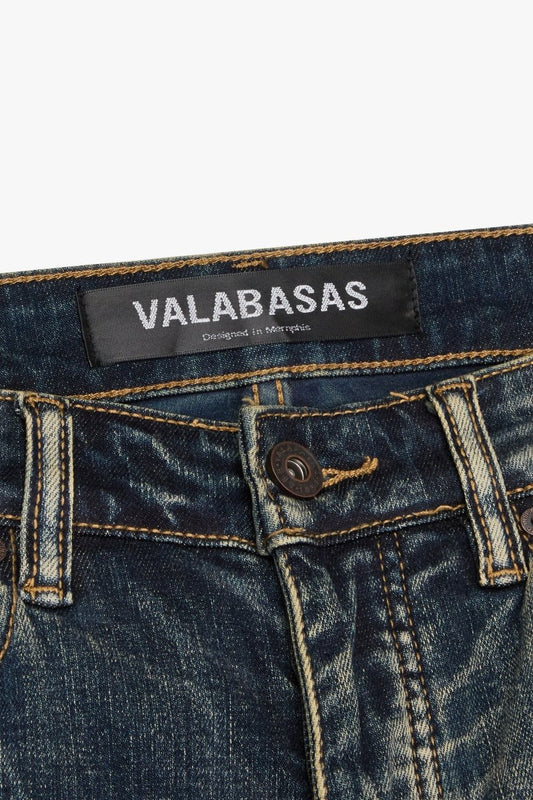 "RIFT" BAGGY DENIM JEAN VINTAGE WASH - Valabasas