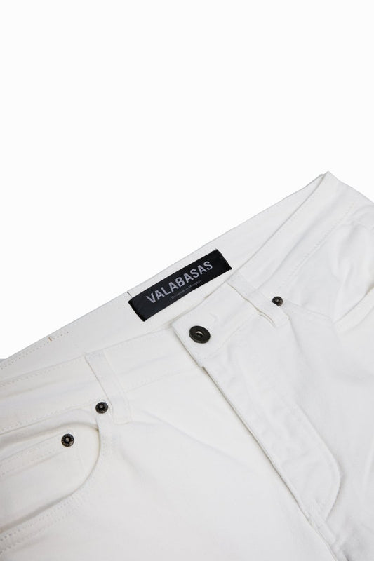 "RIFT" BAGGY DENIM JEAN WHITE - Valabasas