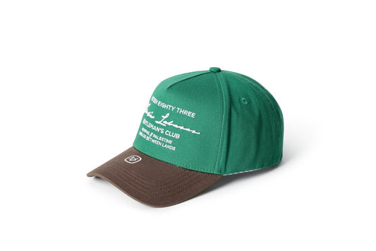 Rinato Trucker Hat – Brown / Green - Valabasas