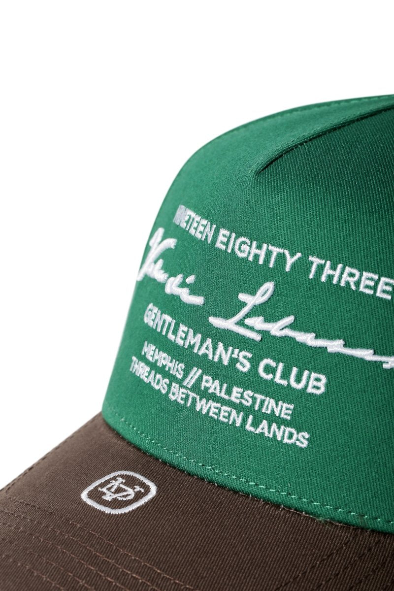 Rinato Trucker Hat – Brown / Green - Valabasas