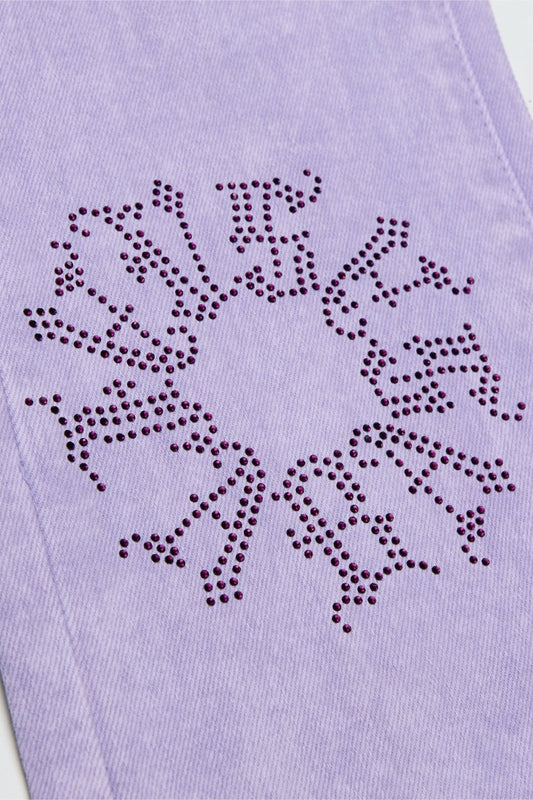 "RINGER" KIDS STACKED FLARE "PLUM PURPLE" - Valabasas