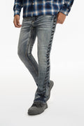 Ripcord Blue Washed Stacked Jeans