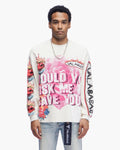 Risky Cream Thermal Crewneck