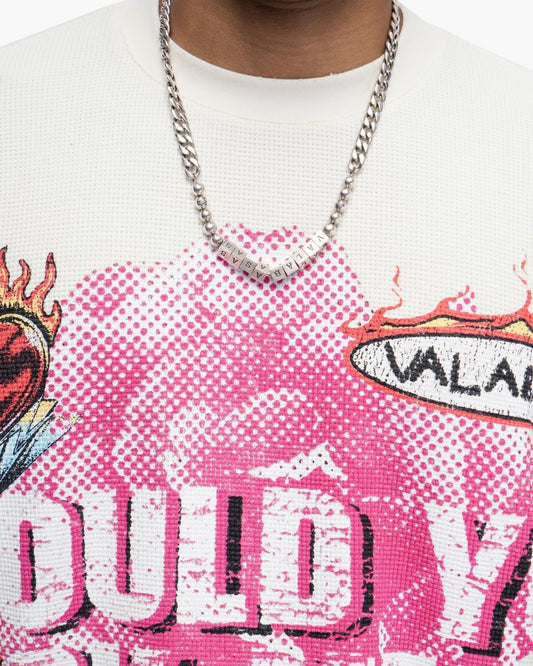 Risky Cream Thermal Crewneck - Valabasas