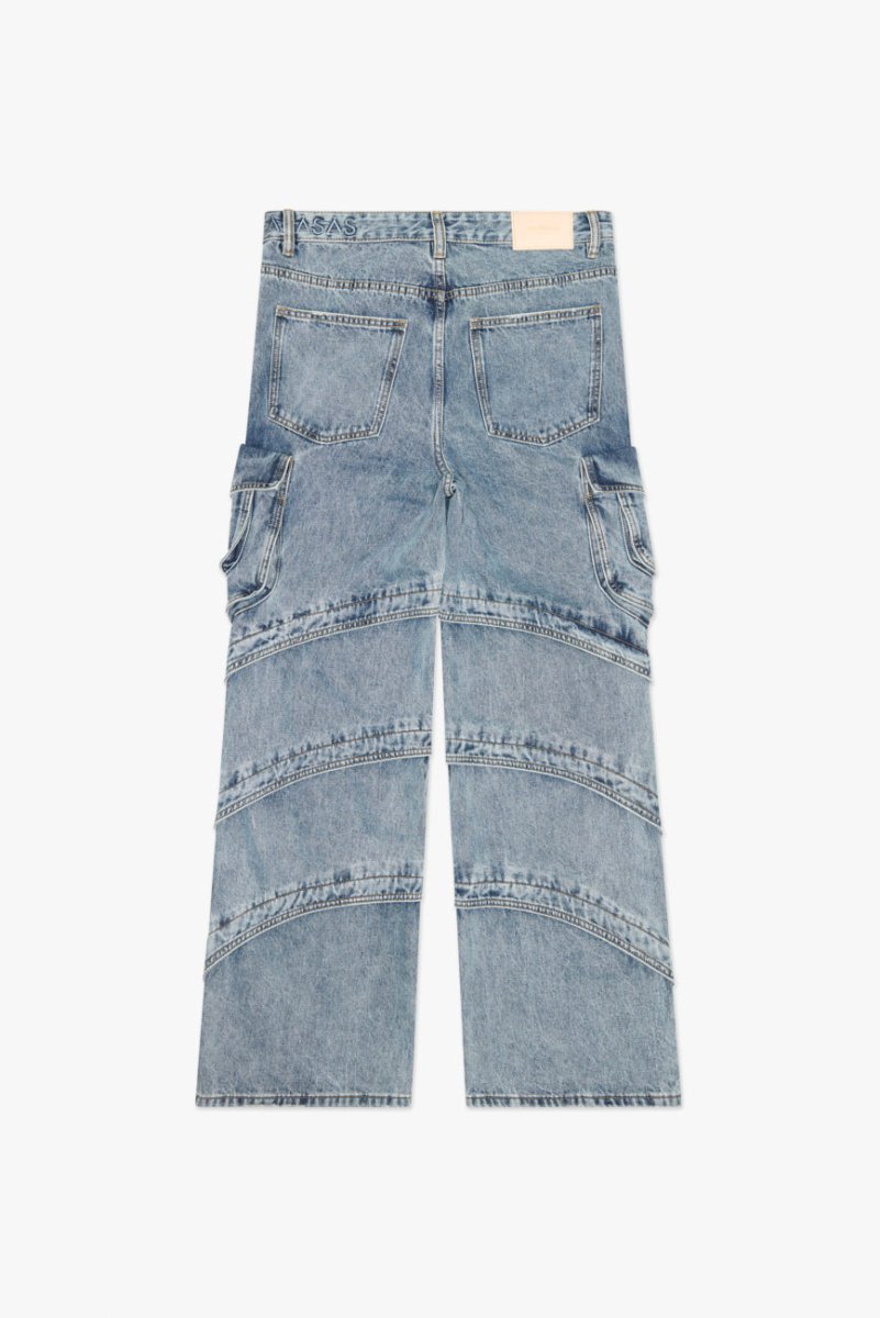 Rivet Baggy Blue Washed - Valabasas