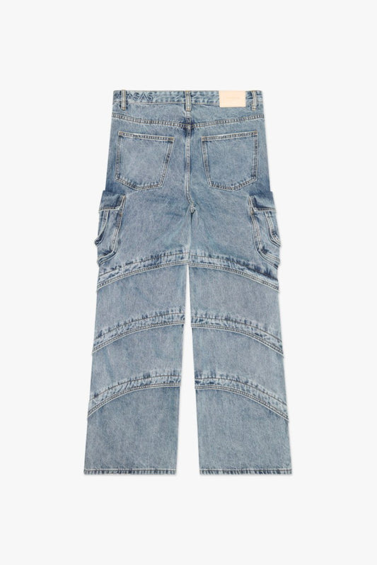 Rivet Baggy Blue Washed - Valabasas
