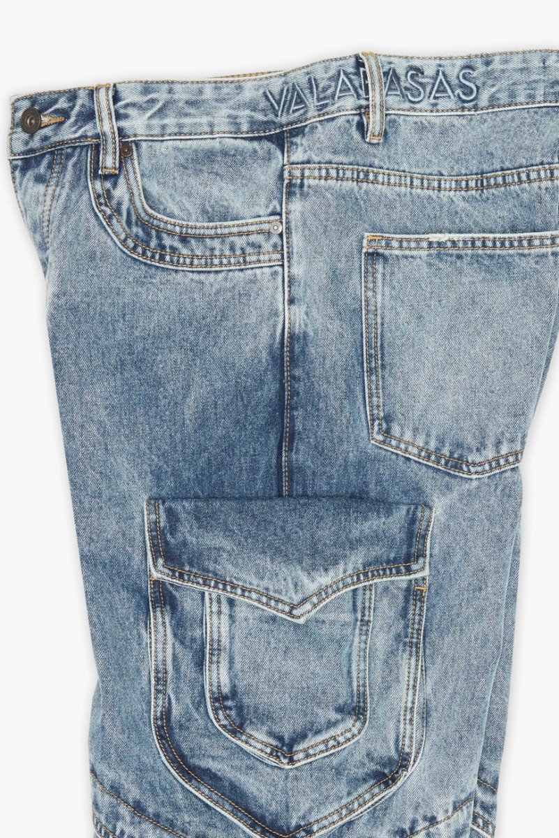 Rivet Baggy Blue Washed - Valabasas
