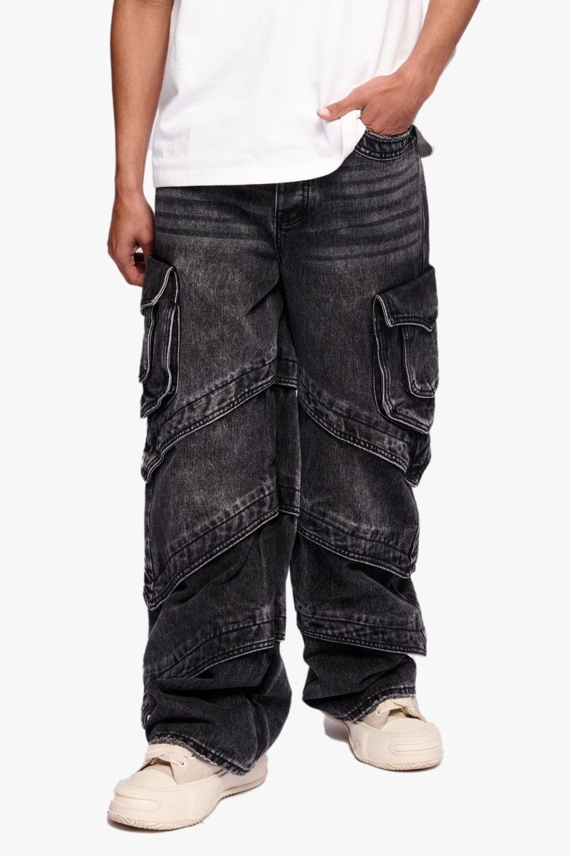 Rivet Baggy Dark Grey - Valabasas