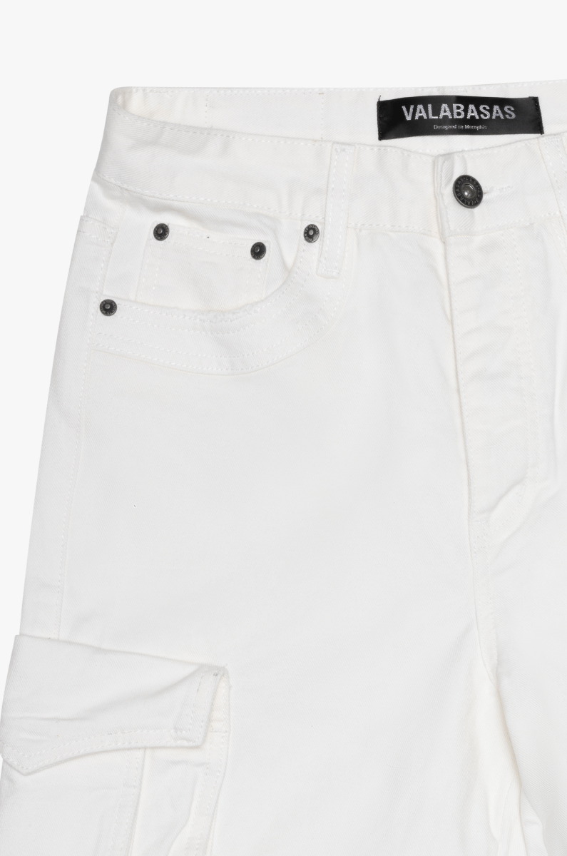 Rivet Baggy White - Valabasas