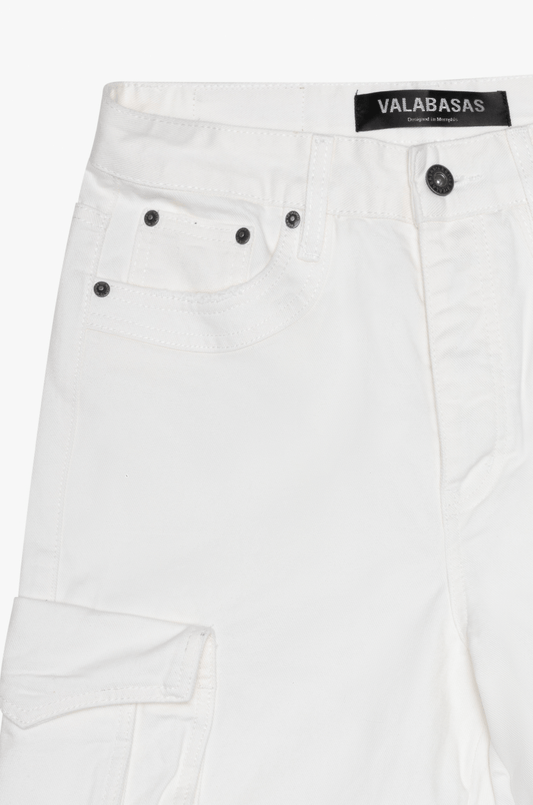 Rivet Baggy White - Valabasas