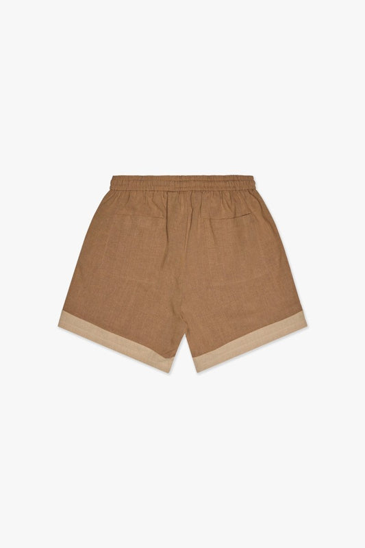 Rome Shorts Brown - Valabasas