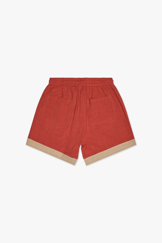 Rome Shorts Red - Valabasas