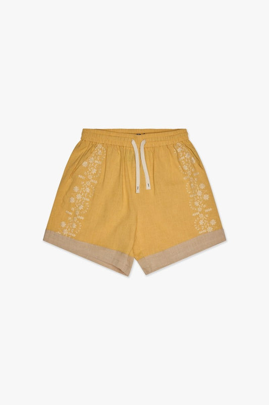 Rome Shorts Yelow - Valabasas
