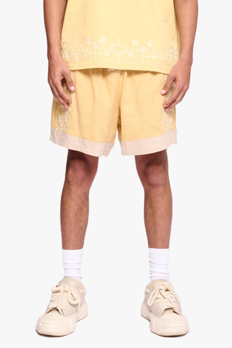 Rome Shorts Yelow - Valabasas