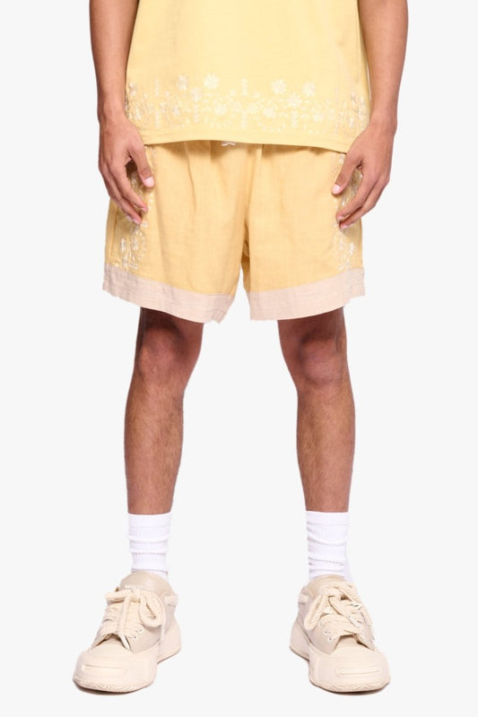 Rome Shorts Yelow - Valabasas