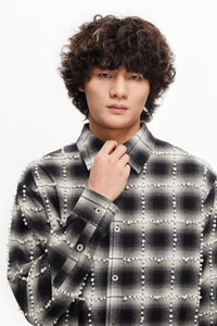 Routine Black Button Down - Valabasas