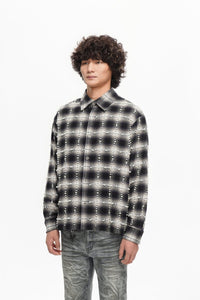 Routine Black Button Down - Valabasas