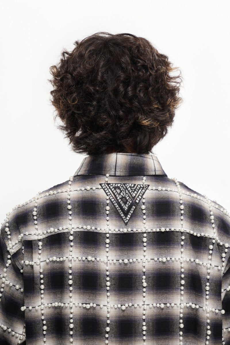 Routine Black Button Down - Valabasas