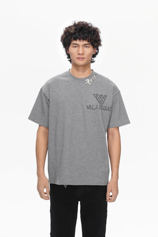 Royalty Tee Light Grey - Valabasas