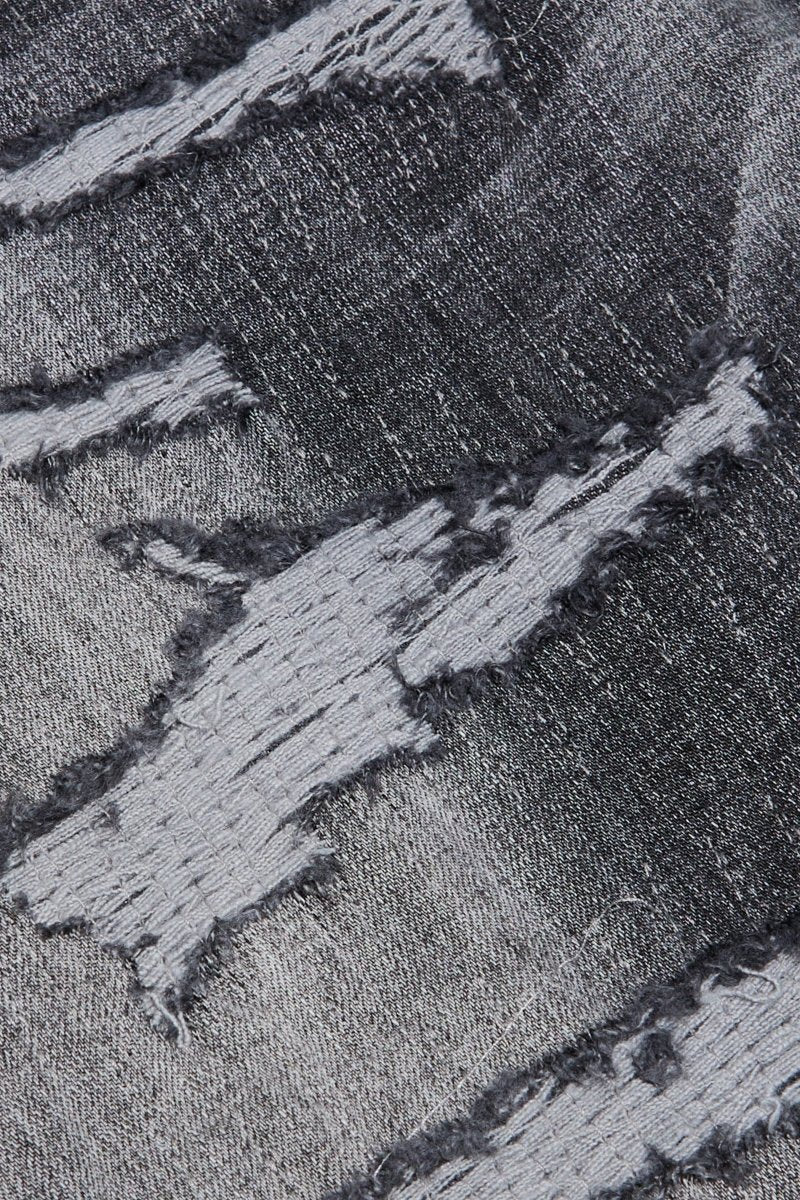 "RUGGED" BAGGY DEMIN JEAN GREY - Valabasas