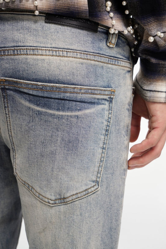 Rumble Skinny Jean Light Blue - Valabasas