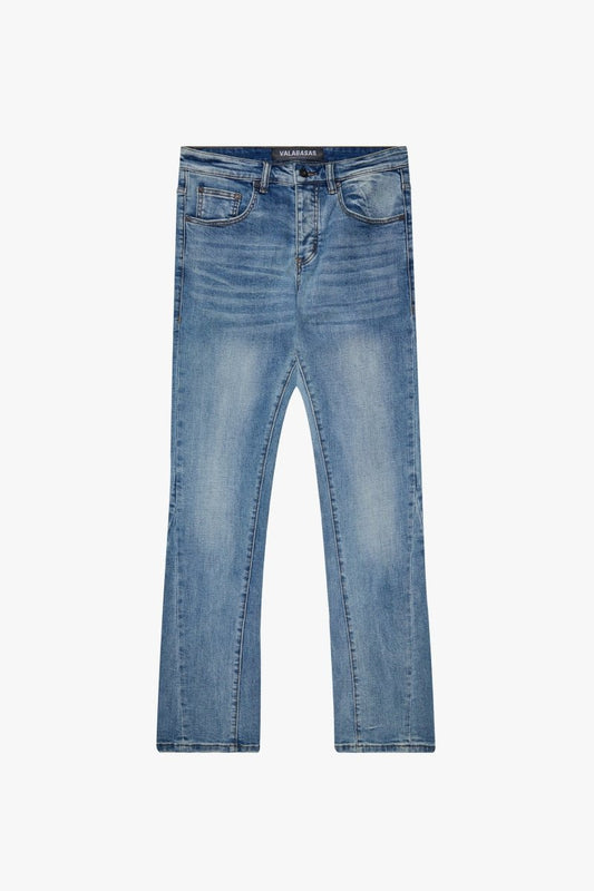 "RYZE"STRAIGHT JEAN LT BLUE - Valabasas