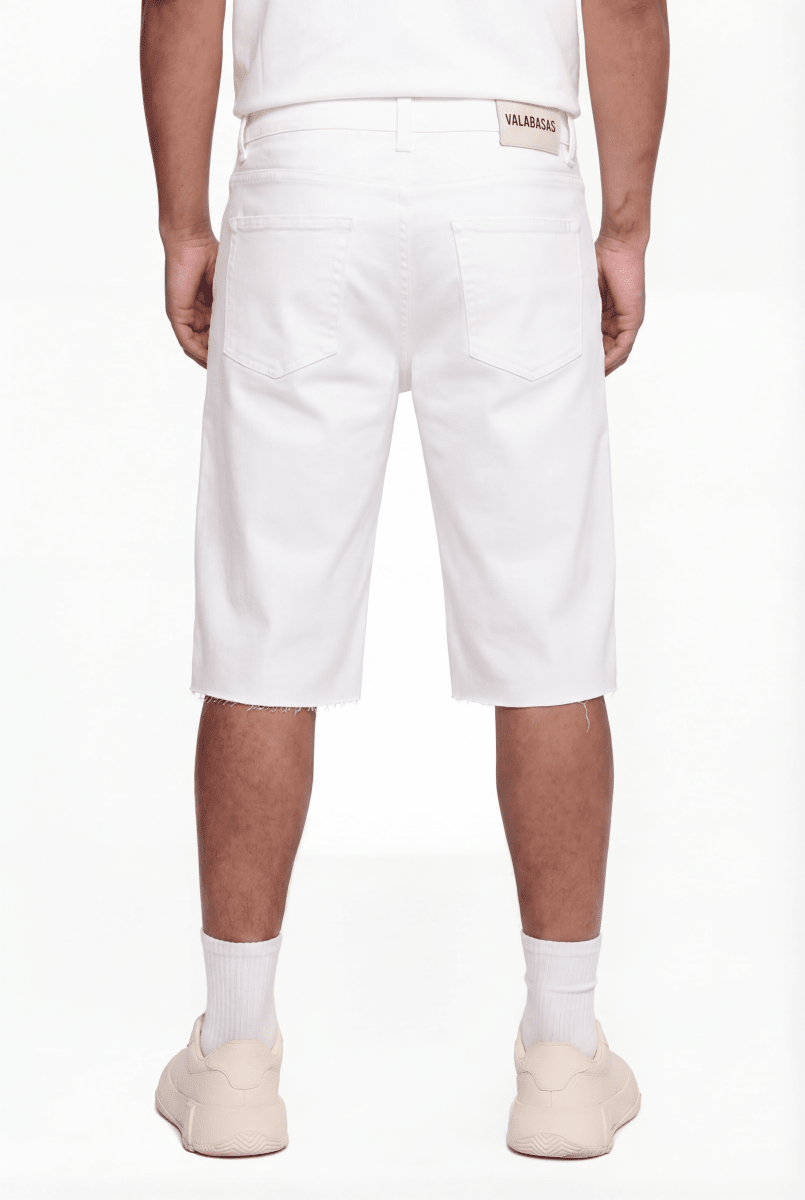 Sache White Jorts - Valabasas
