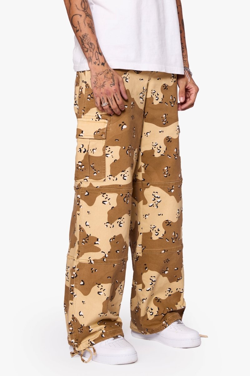 "SAFARI" BAGGY DENIM JEAN DESERT STORM - Valabasas