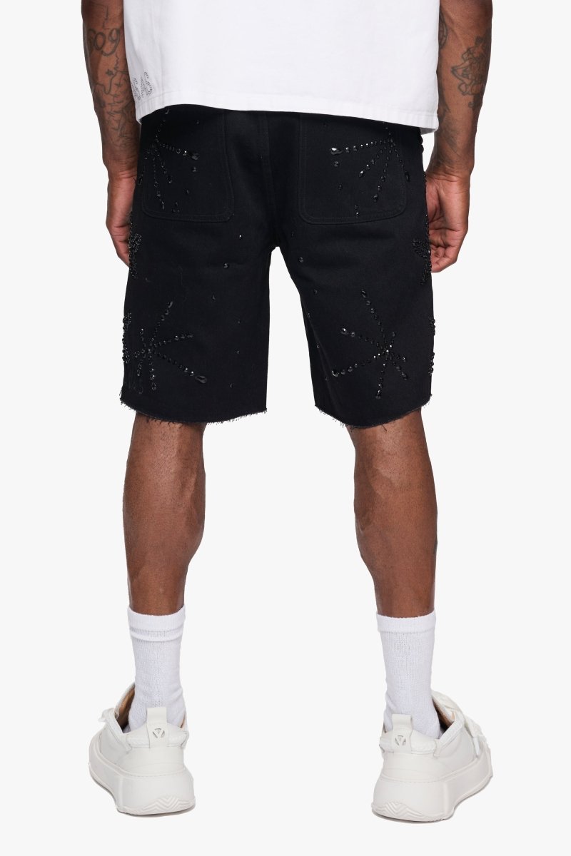 Samba Jet Black Jorts - Valabasas