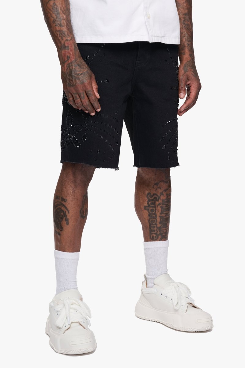Samba Jet Black Jorts - Valabasas