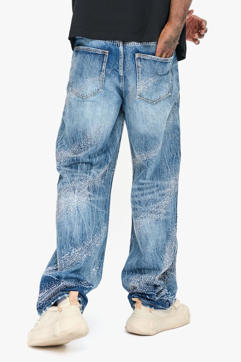 Sape Blue Wash Baggy Jean - Valabasas