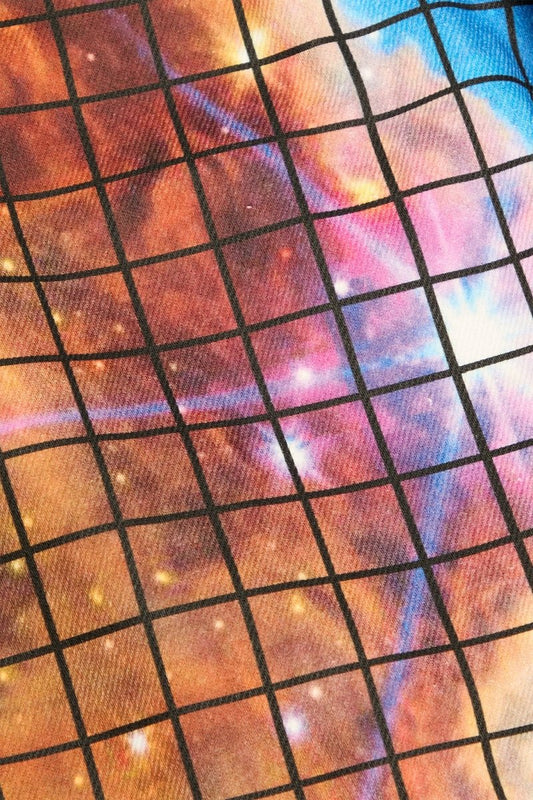 Saturn Straight Jean Orange Multi - Valabasas