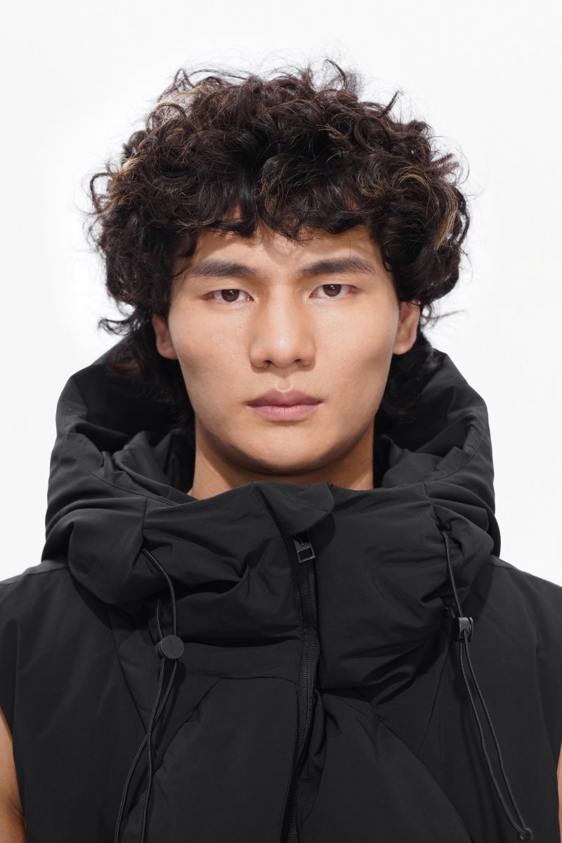 "SAY ANYTHING" BLACK VEST