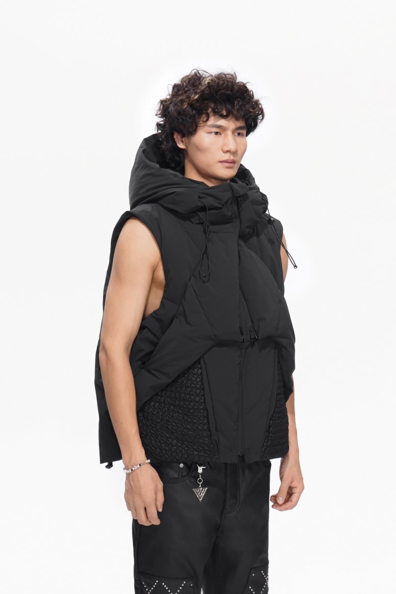 Say Anything Vest Black - Valabasas