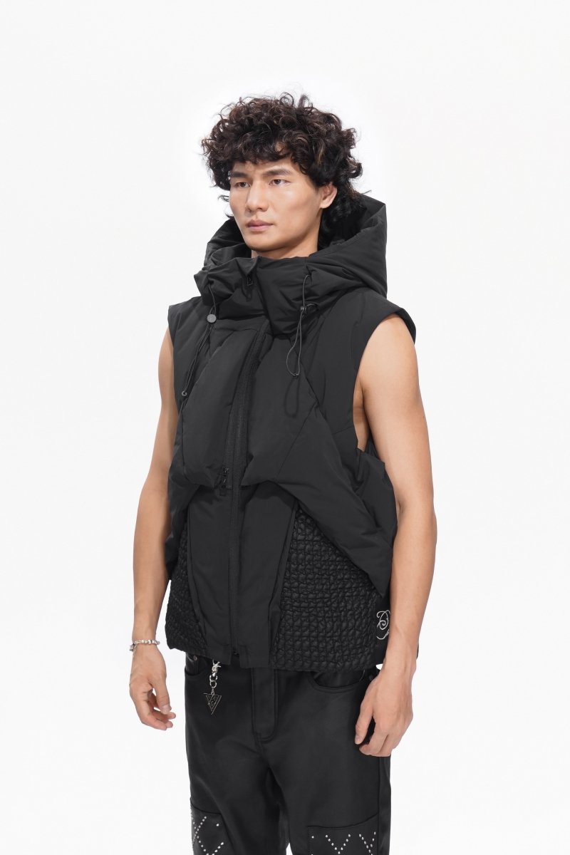 Say Anything Vest Black - Valabasas